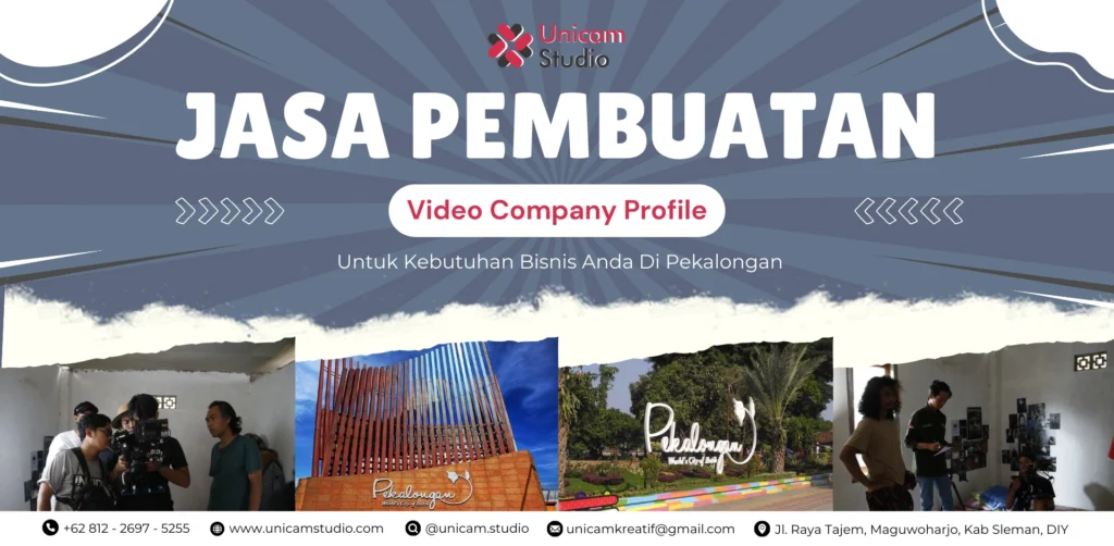 Jasa Pembuatan Video Company Profile di Pekalongan