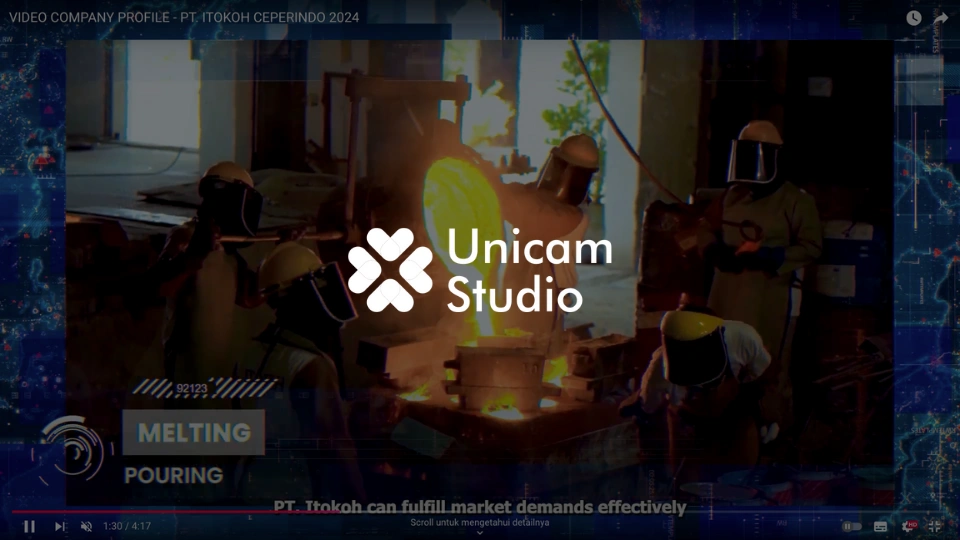 UNICAM STUDIO adalah solusi Video Iklan Profesional dan video AI profesional untuk branding, promosi, hingga company profile perusahaan.