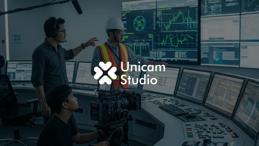 Unicam, spesialis jasa video industri di Klaten, hadir untuk memenuhi kebutuhan video profil perusahaan, promosi, dan dokumentasi.