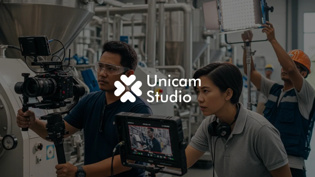Unicam, spesialis jasa video industri di Batam, hadir untuk memenuhi kebutuhan video profil perusahaan, promosi, dan dokumentasi.