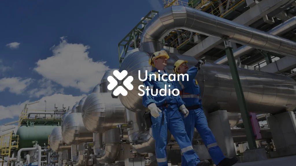 Vendor Video 3D Factory Process Cikarang. Visualisasi 3D proses pabrik oleh Unicam Studio meningkatkan pelatihan dan efisiensi industri.