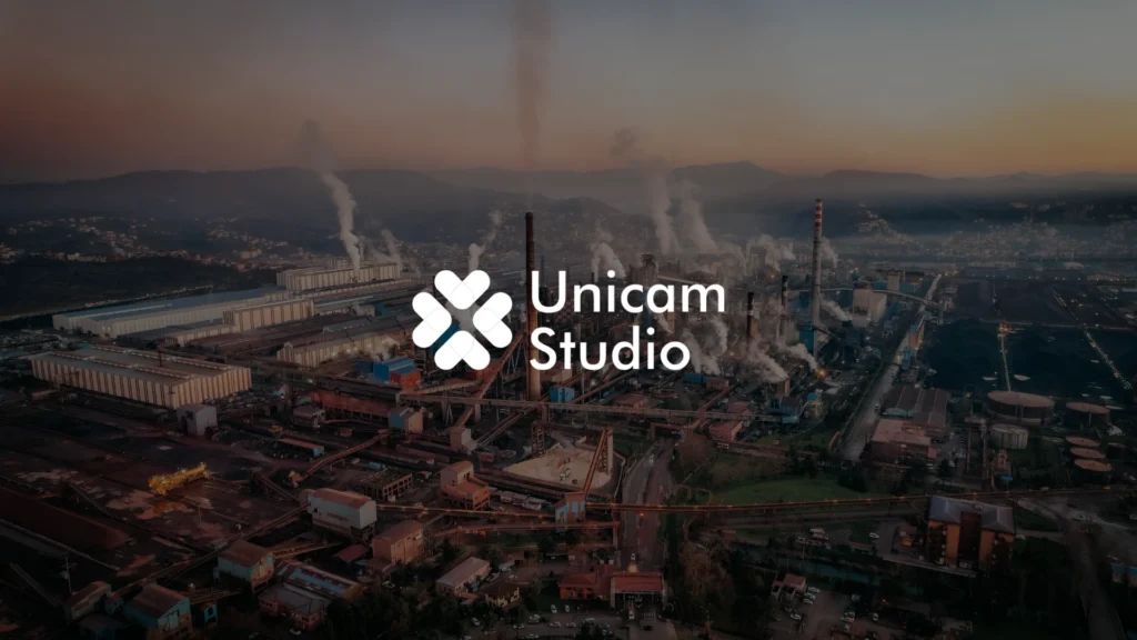 Vendor Video 3D Factory Process Surabaya oleh Unicam Studio. Visualisasi 3D pabrik meningkatkan pelatihan dan efisiensi industri.