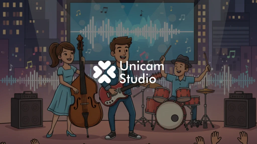 Vendor Animasi 2D Musik Video Bali profesional. Unicam Studio wujudkan visualisasi unik dan sinematik untuk lagu Anda. Cek portofolio 2D/3D.
