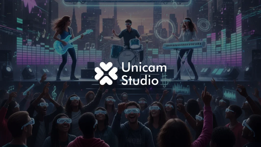 Vendor 3D AR Konser Musik Bekasi: Unicam Studio. Hadirkan event spektakuler dan imersif dengan teknologi Augmented Reality 3D profesional.