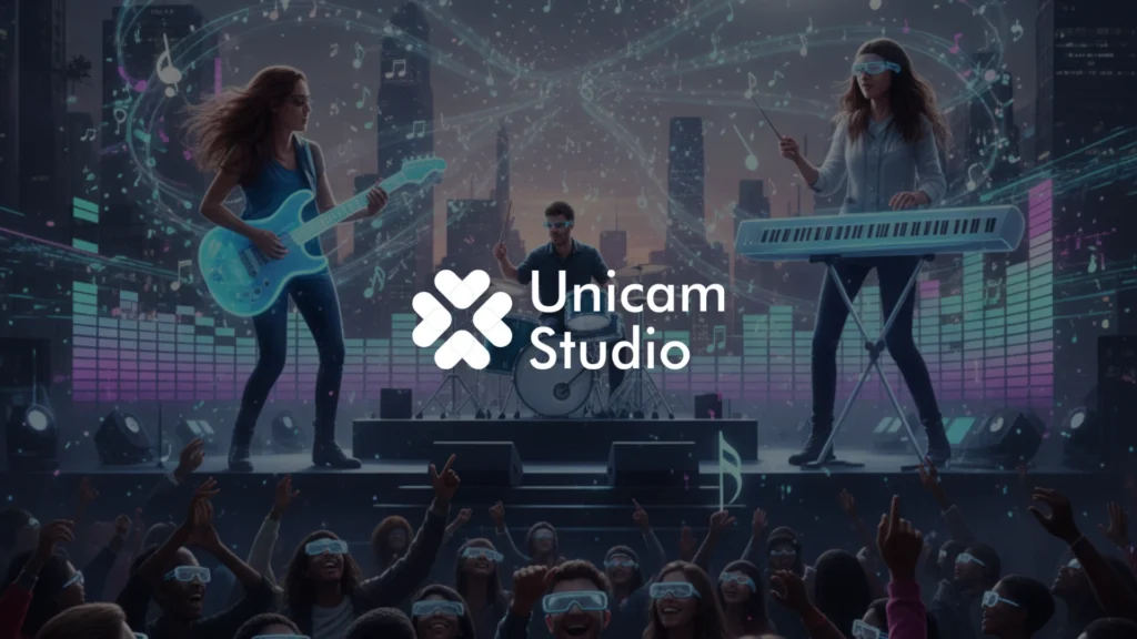 Vendor 3D AR Konser Musik Bekasi: Unicam Studio. Hadirkan event spektakuler dan imersif dengan teknologi Augmented Reality 3D profesional.
