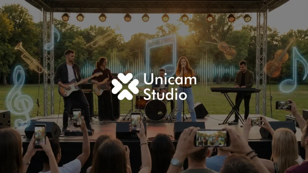Vendor 3D AR Konser Musik Depok: Unicam Studio hadirkan event spektakuler, imersif dengan Augmented Reality 3D dan layanan film production.