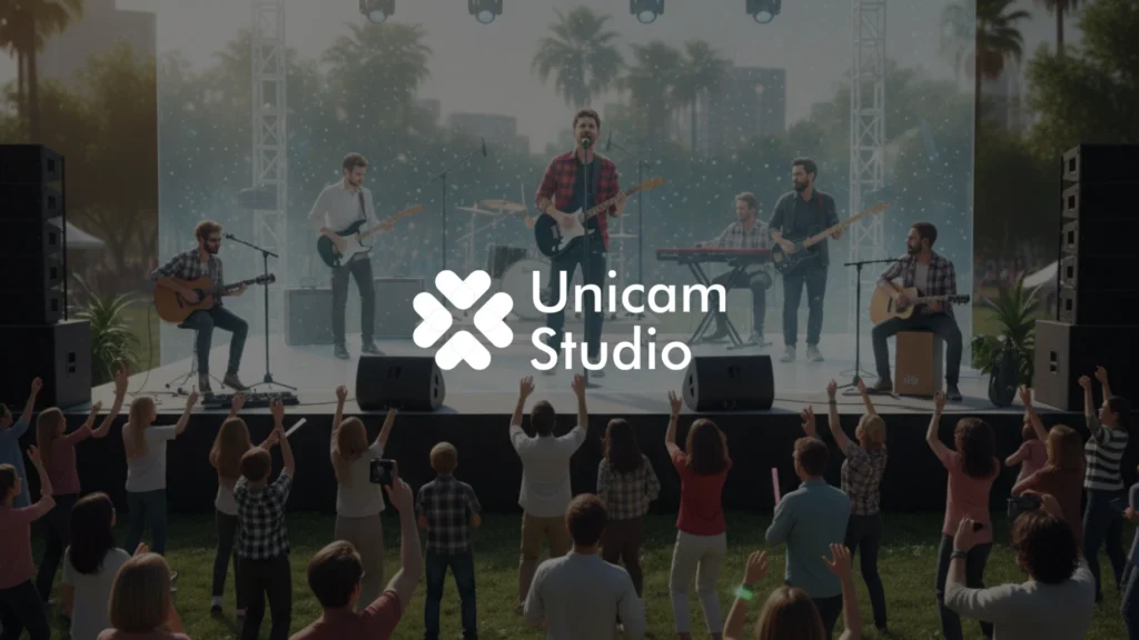 Vendor 3D AR Konser Musik Cikarang Unicam Studio. Hadirkan visual konser imersif dengan teknologi AR 3D dan film production profesional.