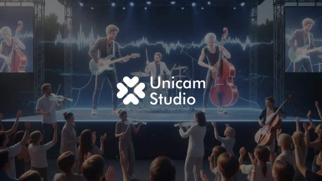 Vendor 3D AR Konser Musik Cikarang Unicam Studio. Hadirkan visual konser imersif dengan teknologi AR 3D dan film production profesional.