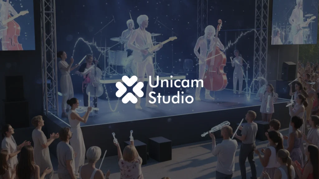 Vendor 3D AR Konser Musik Karawang Unicam Studio. Hadirkan visual konser imersif dengan AR 3D dan layanan film production profesional.