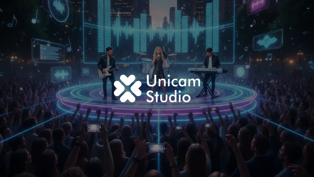 Vendor 3D AR Konser Musik Banten Unicam Studio. Visual konser imersif dengan teknologi AR 3D dan layanan film production profesional.