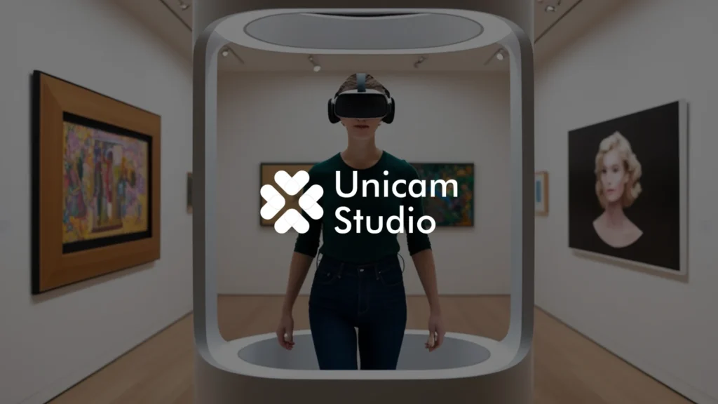 Virtual Tour Exhibition 360 dari Unicam Studio. Hadirkan pengalaman pameran interaktif dan imersif untuk audiens global tanpa batas fisik.