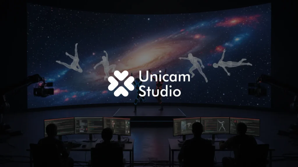 Real Time 3D Visual Production: Unicam Studio. Solusi cepat dan berkualitas untuk film, animasi 3D, TVC, hingga video AI profesional Anda.