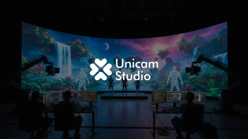 Revolusi produksi dengan Real Time 3D Visual Production Jakarta; Unicam Studio. Efisien, cepat, dan berkualitas untuk video ads hingga film.