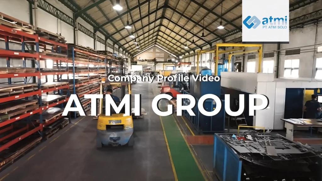 ATMI Group Corporate Profile Video by Unicam Studio, showcasing the company's manufacturing capabilities, technological innovation, and production processes through cinematic visuals.