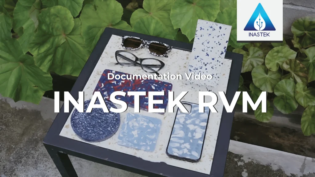 Reverse Vending Machine (RVM) for PT INASTEK, supporting public awareness of plastic waste sorting and sustainable environmental practices.