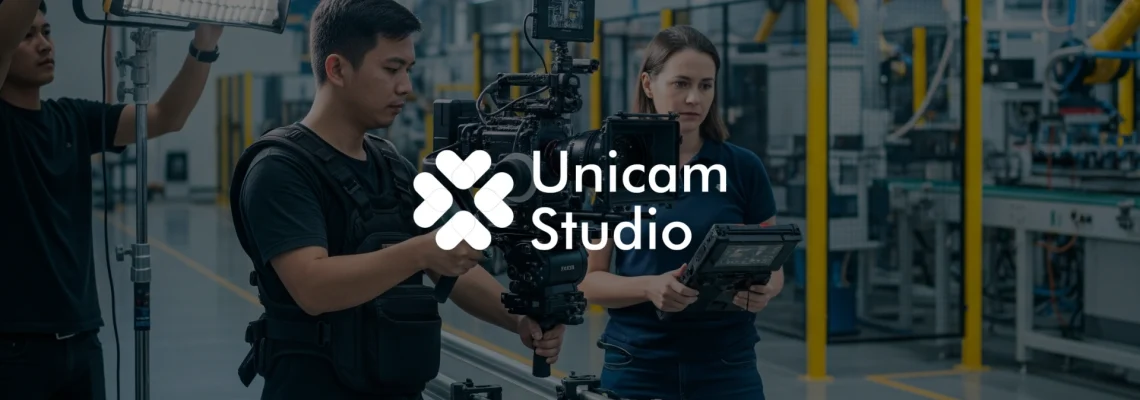 Unicam, spesialis jasa video industri di Jawa Barat, hadir untuk memenuhi kebutuhan video profil perusahaan, promosi, dan dokumentasi.