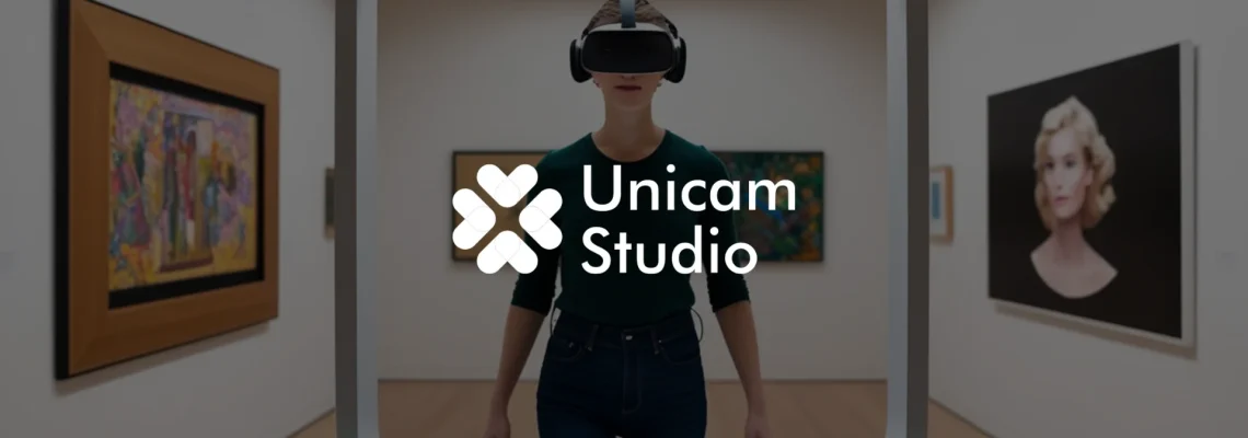 Virtual Tour Exhibition 360 dari Unicam Studio. Hadirkan pengalaman pameran interaktif dan imersif untuk audiens global tanpa batas fisik.