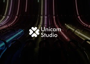 Jasa Immersive Laser VJ dari UNICAM STUDIO. Transformasi event Anda dengan perpaduan laser dan visual interaktif spektakuler.