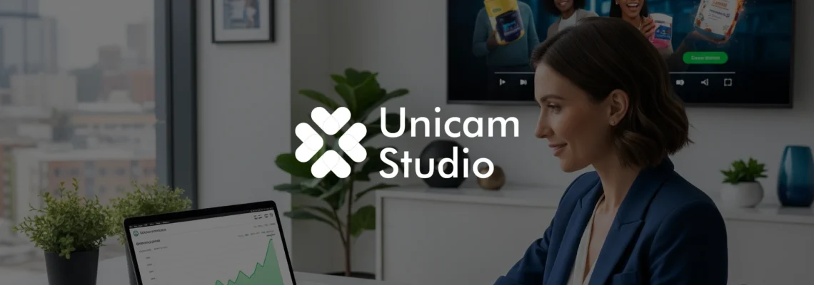 Tingkatkan omset bisnis Anda dengan jasa video ads profesional dari Unicam Studio. Kami dapat membuat video ads yang efektif untuk pemasaran!