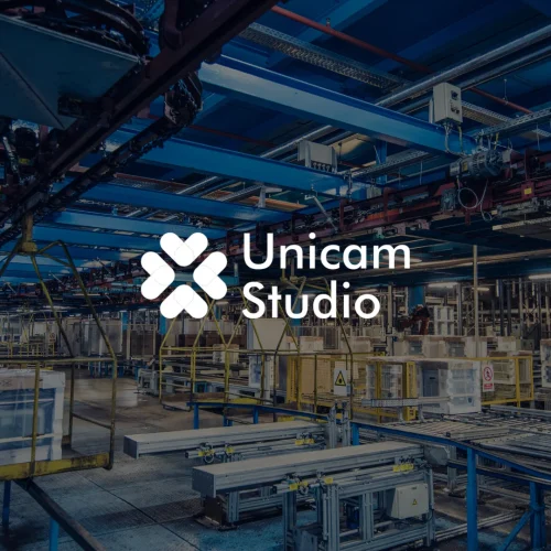 Vendor Video 3D Factory Process: Unicam Studio. Visualisasi 3D detail alur pabrik. Efektif untuk pelatihan, pemasaran, optimalisasi industri.