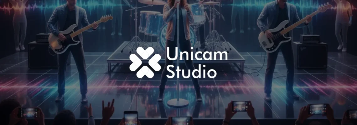 Vendor 3D AR Konser Musik Tangerang: Unicam Studio. Ciptakan event spektakuler dengan AR 3D dan film production profesional.