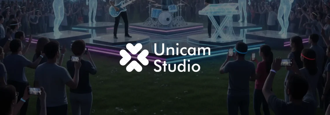Vendor 3D AR Konser Musik Bogor: Unicam Studio. Ciptakan event spektakuler dengan AR 3D dan film production profesional.