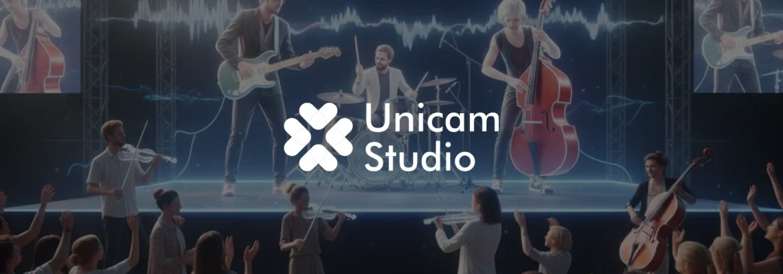 Vendor 3D AR Konser Musik Cikarang Unicam Studio. Hadirkan visual konser imersif dengan teknologi AR 3D dan film production profesional.