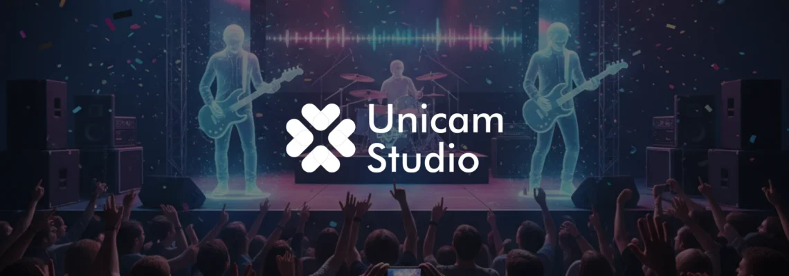 Vendor 3D AR Konser Musik Bali Unicam Studio. Hadirkan visual konser imersif dengan teknologi AR 3D dan layanan film production profesional.