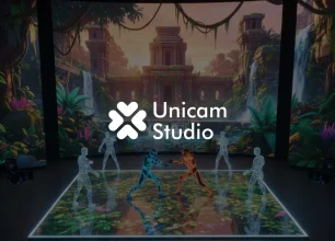 Tingkatkan visual event Anda: Jasa Immersive LED Floor dari Unicam Studio. Solusi lantai LED interaktif untuk film, iklan, dan event kreatif.
