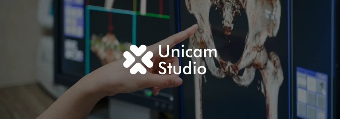 Jasa 3D Operasi Bedah Karawang: Unicam Studio. Simulasi medis 3D akurat untuk pelatihan, edukasi pasien, dan promosi alat kesehatan.